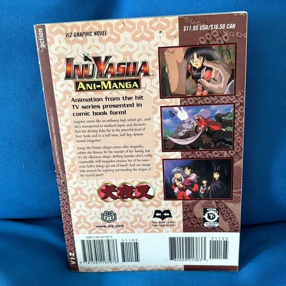 Inuyasha Comic Volume 9 Created By Rumiko Takahashi Ani -Manga Color Comic - Picture 2 of 7